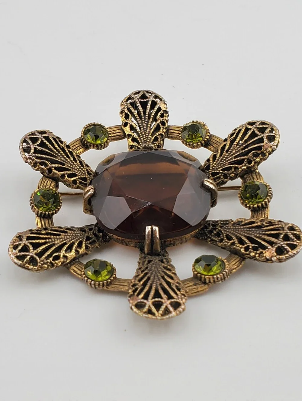 Capri Starflower Pendant Brooch